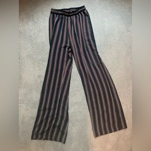 One ❤️ Clothing Los Angeles — Striped Navy Wide Leg Pants